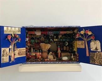 Rafael Diaz
Day of the Dead box
Mixed media