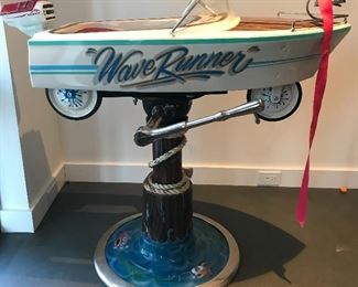 Vintage child’s barber chair