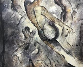 Michael Anthony Nisperos
Neo Figures
Acrylic on canvas
60” x 48”