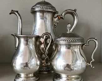 Rogers Sterling 
Coffee & creamer & sugar