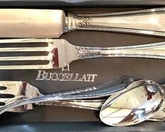 Buccellati Piedmont 
sterling flatware 
