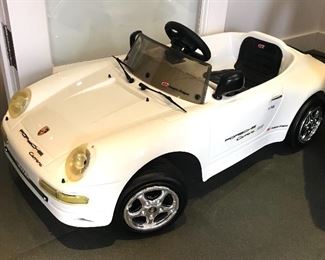 Electric Porsche child’s car