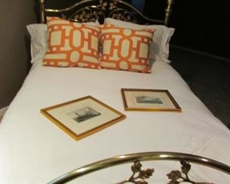 Queen Size Bed and Bedding