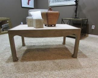 I love this marble top coffee table