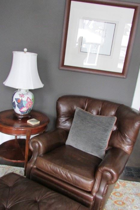 King Hickory Chair & Ottoman