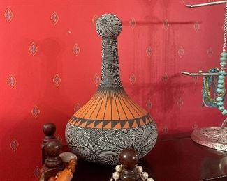  rare find -jay vallo signed decanter-