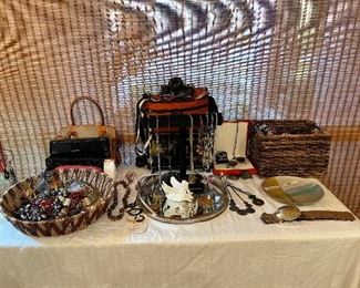  vintage dooney - coach -  whiting & davis-  CANNON AE-1 outfit   camera  