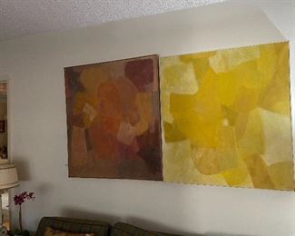  HUGE ORIGINAL SIGNED EDITH LONDON-ARTWORKS- 