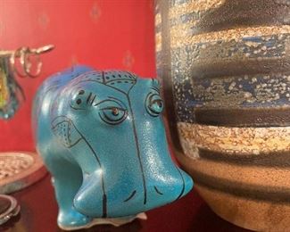 metropolitan museum blue hippo- 