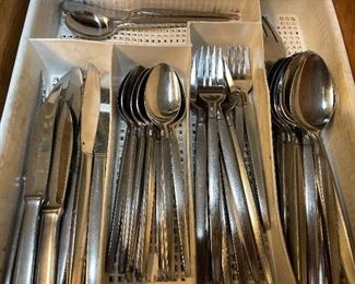 retro japan flatware set-