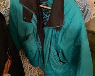 vintage london fog- ski jacket-w/ removable liner-