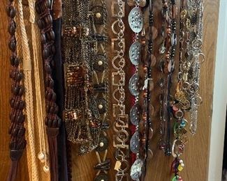 retro belts- metal - bling- hipster - fiesta worthy-  we got it !!