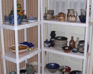  pottery -many signed -unique and affordable  can't beat that !!!