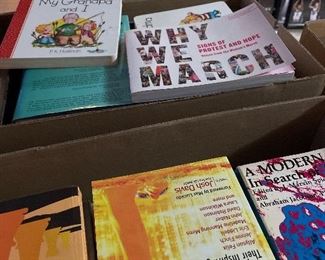 these are overflow books in the garage =we have that many- great finds to be had 