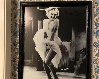 marilyn- hangs by the clothing room -iconic 