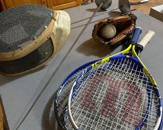 fencing ! tennis - golf   we got it 