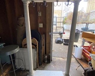 Farmhouse clothing rack