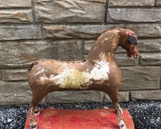 Antique Pull Toy Horse