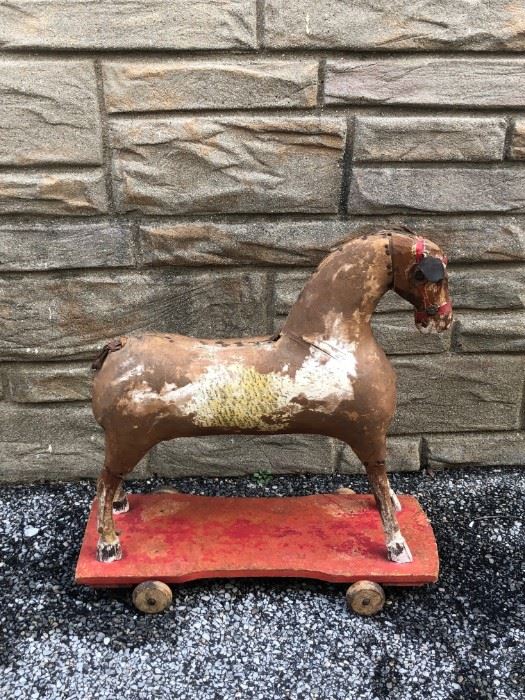 Vintage horse toy