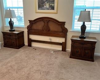 Thomasville Headboard - Thomasville night stands