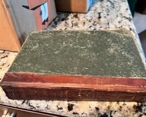 Atlantic Monthly hardcover magazine circa mid 1800s