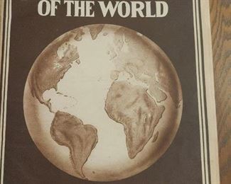 1922 Pictorial Portfolio of the World Book