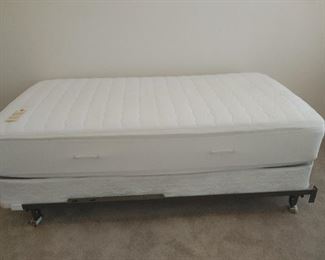 Twin Mattress and Box and frame. 