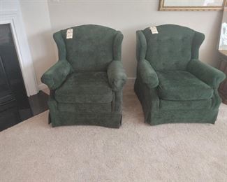 Mr. & Mrs. Wingback Chairs