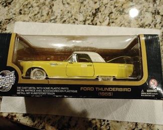 1955 Ford Thunderbird model car