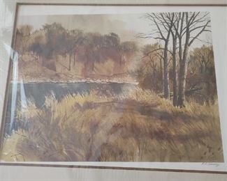 F.E. Kenny numbered prints