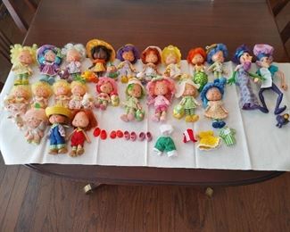 Original 1980s Strawberry Shortcake Lot