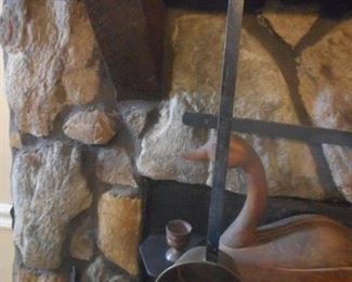 ANTIQUE FIREPLACE ITEMS