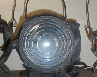 AUTHENTIC TRAIN HEADLIGHT