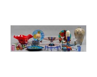 Collection of Approx. (37) Art Glass