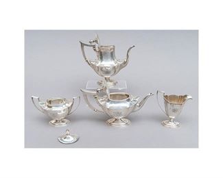 Gorham 'Plymouth' Sterling Silver Tea Set