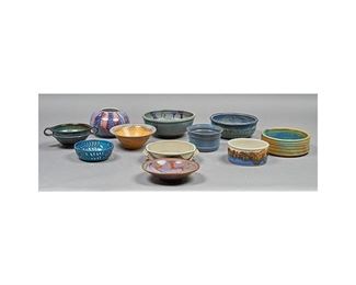 Collection of (12) Ceramic Bowls and Vases