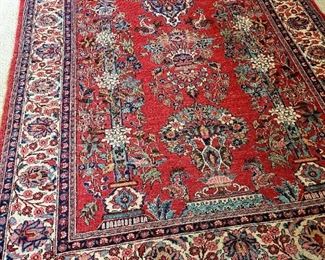 vintage oriental carpet as-is $139 or bid#24