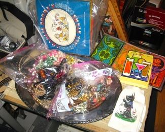 Bagged costume jewelry