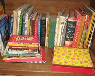 Vintage cookbooks