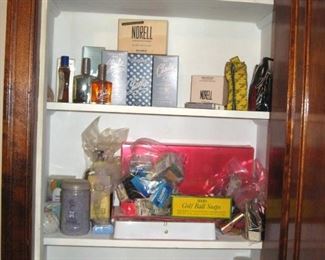 Vintage bath products & perfumes