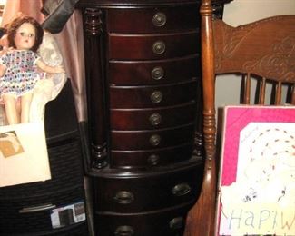 Beautiful jewelry cabinet