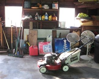 Fans, Toro lawnmower