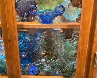LOTS TO CHOOSE FROM HIGH END HANDBLOWN GLASS TO ADD TO YOUR COLLECTION.