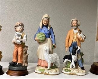 LOTS OF GREAT FIGURINES SOME MUSICAL.