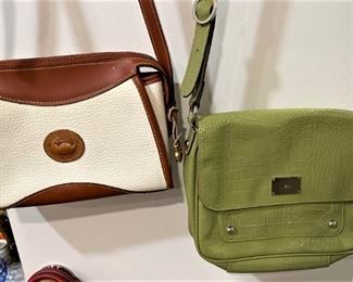 VINTAGE DOONEY & BOURKE AND LIZ & Co PURSES.