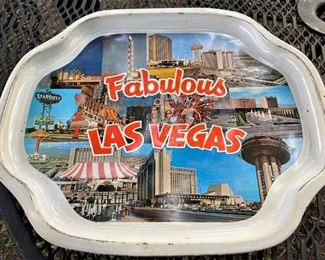 1960s LAS VEGAS TRAY.