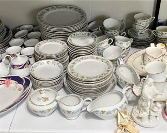 VINTAGE CHINA SETS.
