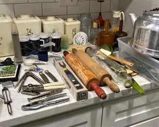 WE HAVE LOTS OF ANTIQUE AND VINTAGE KITCHEN GOODIES!