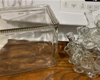 SWEET ANTIQUE FISHBOWL AND MORE.