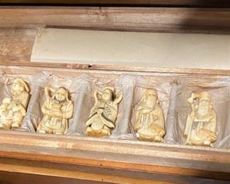 VINTAGE JAPANESE 7 GODS OF FORTUNE.